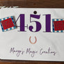 Mango's Magic Creations Show Number Pins
