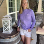 Performance Half Zip, Lavender