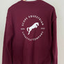 Scope Icon crew sweatshirt, maroon