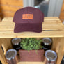 Scope Hemp Ballcap - Maroon