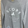 Classic Scope Crew Sweatshirt - Grey, Black