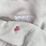 Heart On My Sleeve Crewneck - Desert Sand