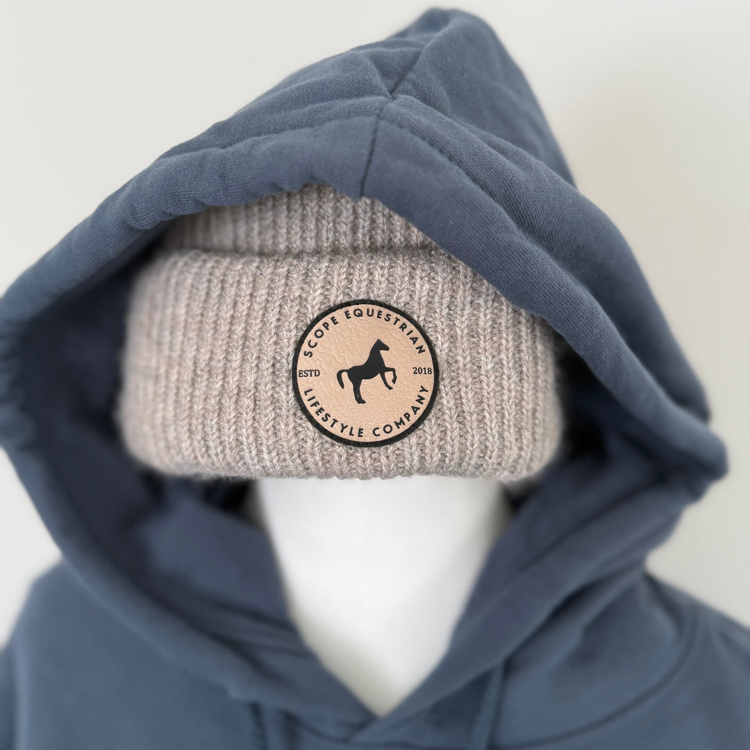 Organic Hoodie - Slate Blue