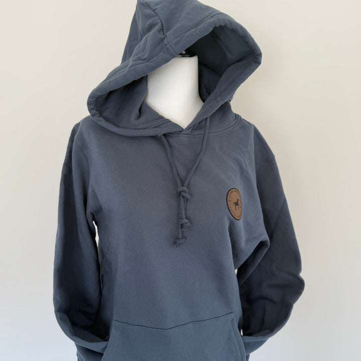 Organic Hoodie - Slate Blue