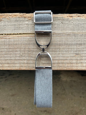 Belts with Stirrup Clasp