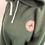 Bamboo Fleece Hoodie, Green