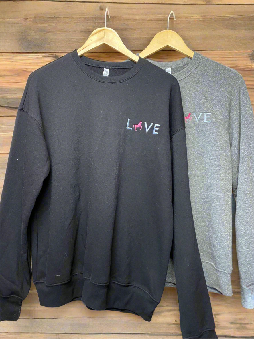 Love crew sweatshirt
