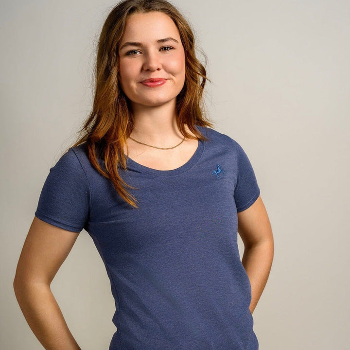 Bamboo Women's Tee - Green | Blue