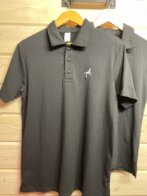 Men's Bamboo Stretch Polo with Scope Icon