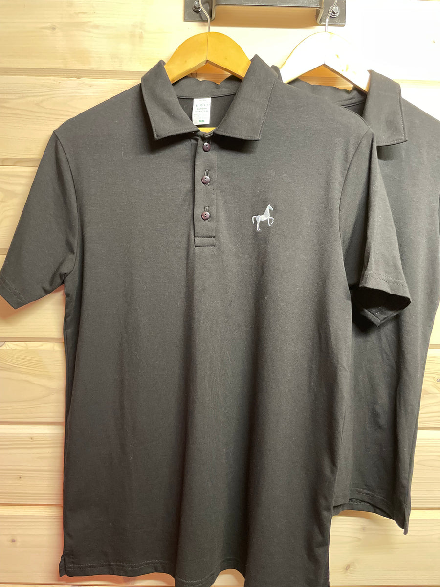 Men's Bamboo Stretch Polo with Scope Icon