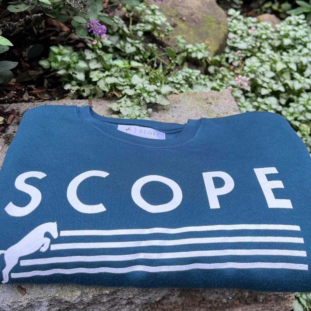 Icon Crewneck Sweatshirt - Teal | Charcoal