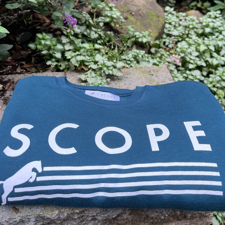 Icon Crewneck Sweatshirt - Teal | Charcoal