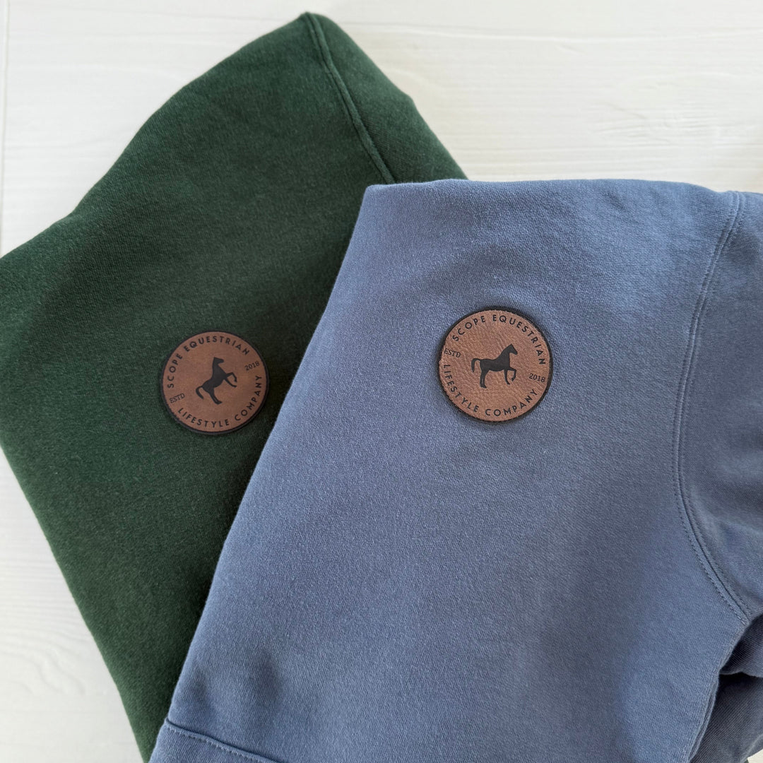 Organic Hoodie - Slate Blue