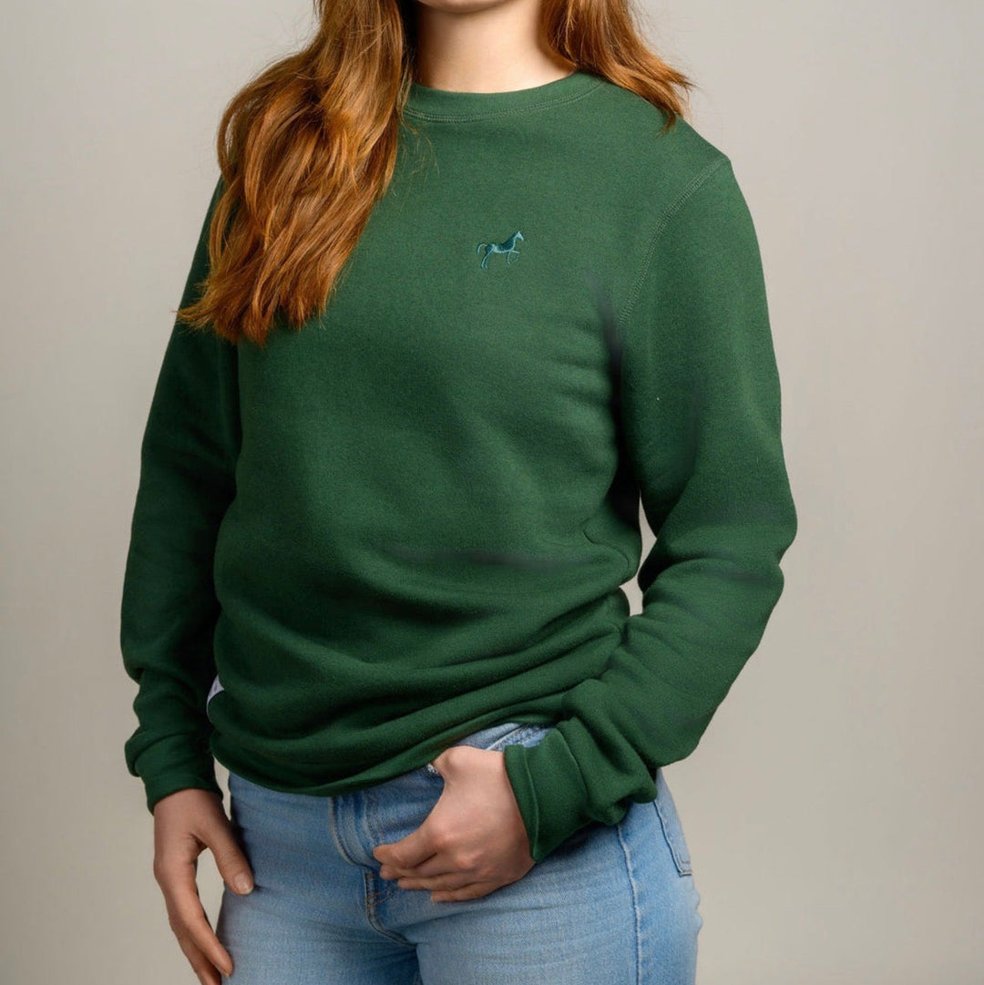 Bamboo Sweatshirt - Green | Ivory