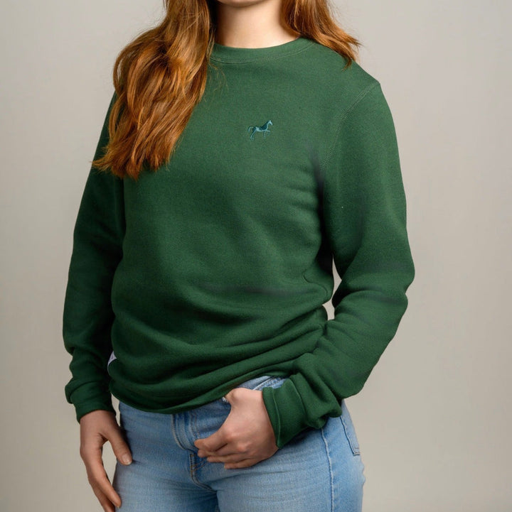 Bamboo Sweatshirt - Green | Ivory