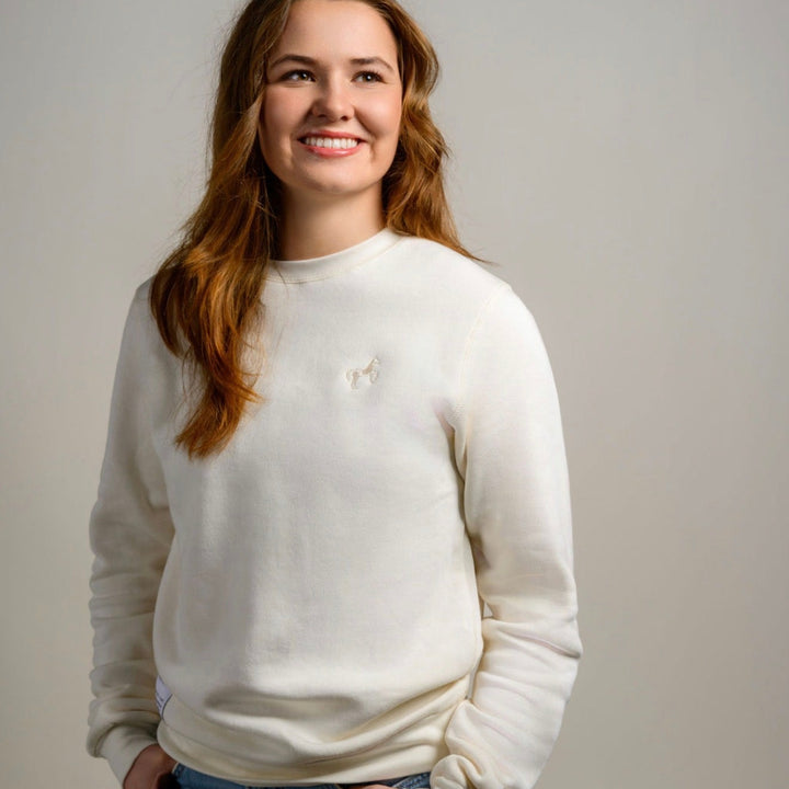 Bamboo Sweatshirt - Green | Ivory