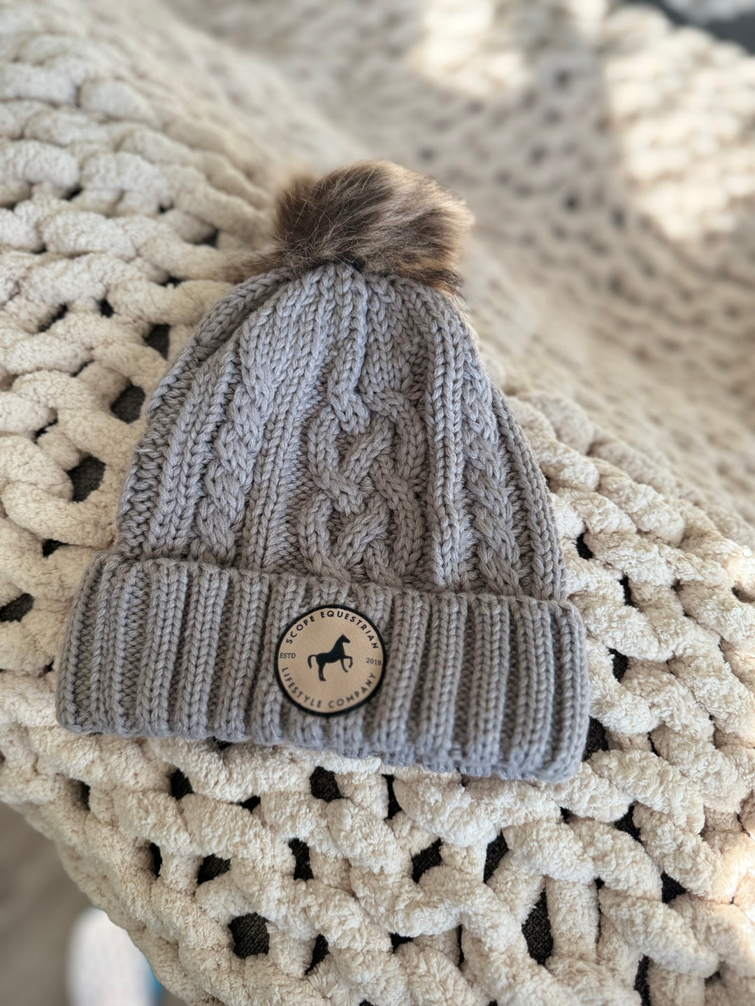 Pom Pom Toque - Black | Grey | Green