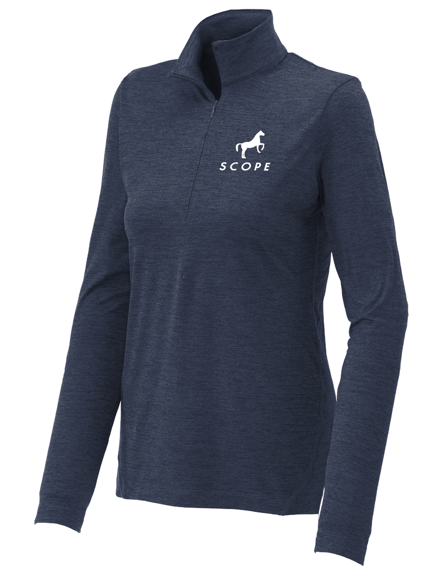 Performance Half Zip, Navy