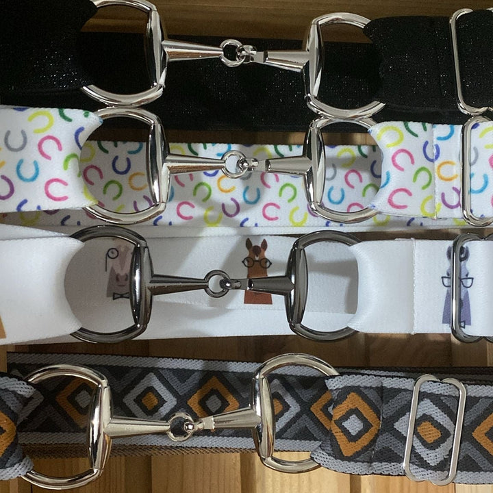 Riding Belts with Bit clasp