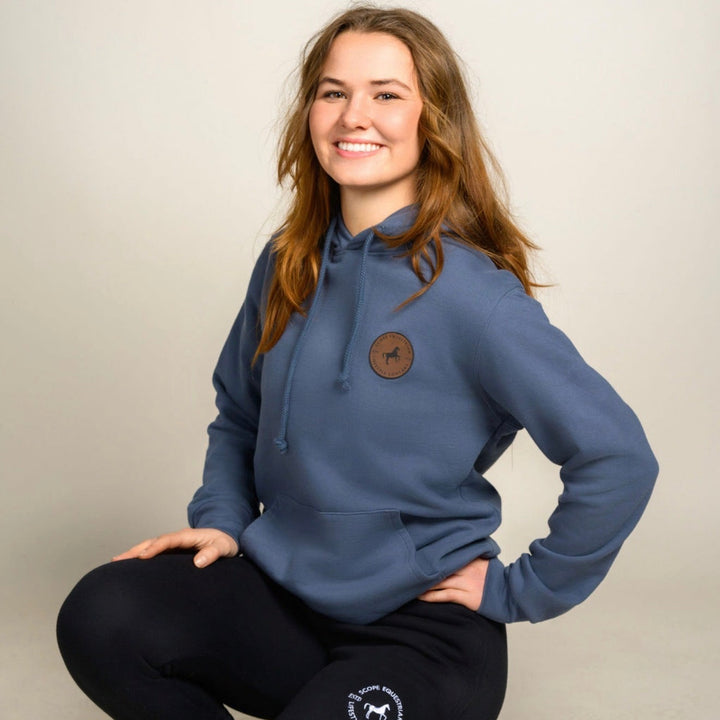 Organic Hoodie - Slate Blue