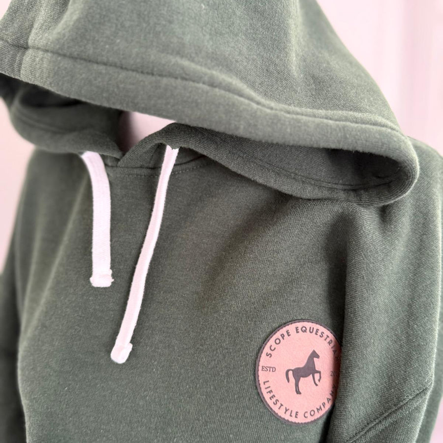 Bamboo Fleece Hoodie, Green