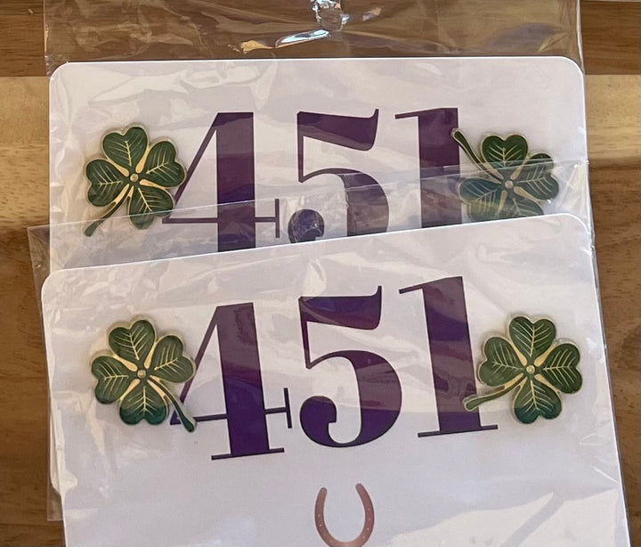Mango's Magic Creations Show Number Pins