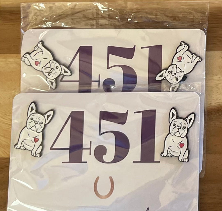 Mango's Magic Creations Show Number Pins