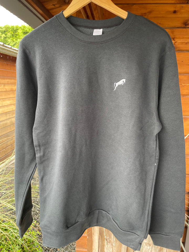 Bamboo crew sweatshirt, Circle logo