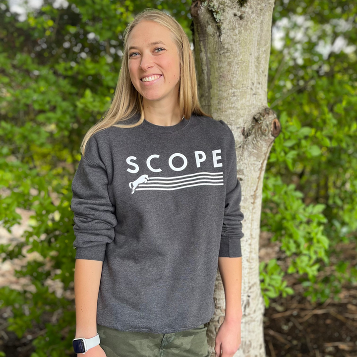 Icon Crewneck Sweatshirt - Teal | Charcoal