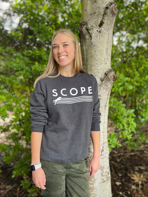 Scope Lines Crew Sweatshirt