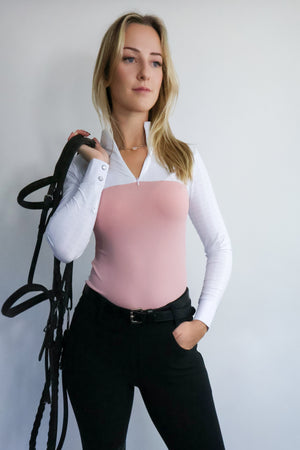 Show Shirt, Ultra Breathable, long sleeve, pink, black, lime green