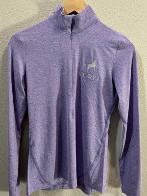 Performance Half Zip, Lavender – Scope Equestrian Lifestyle