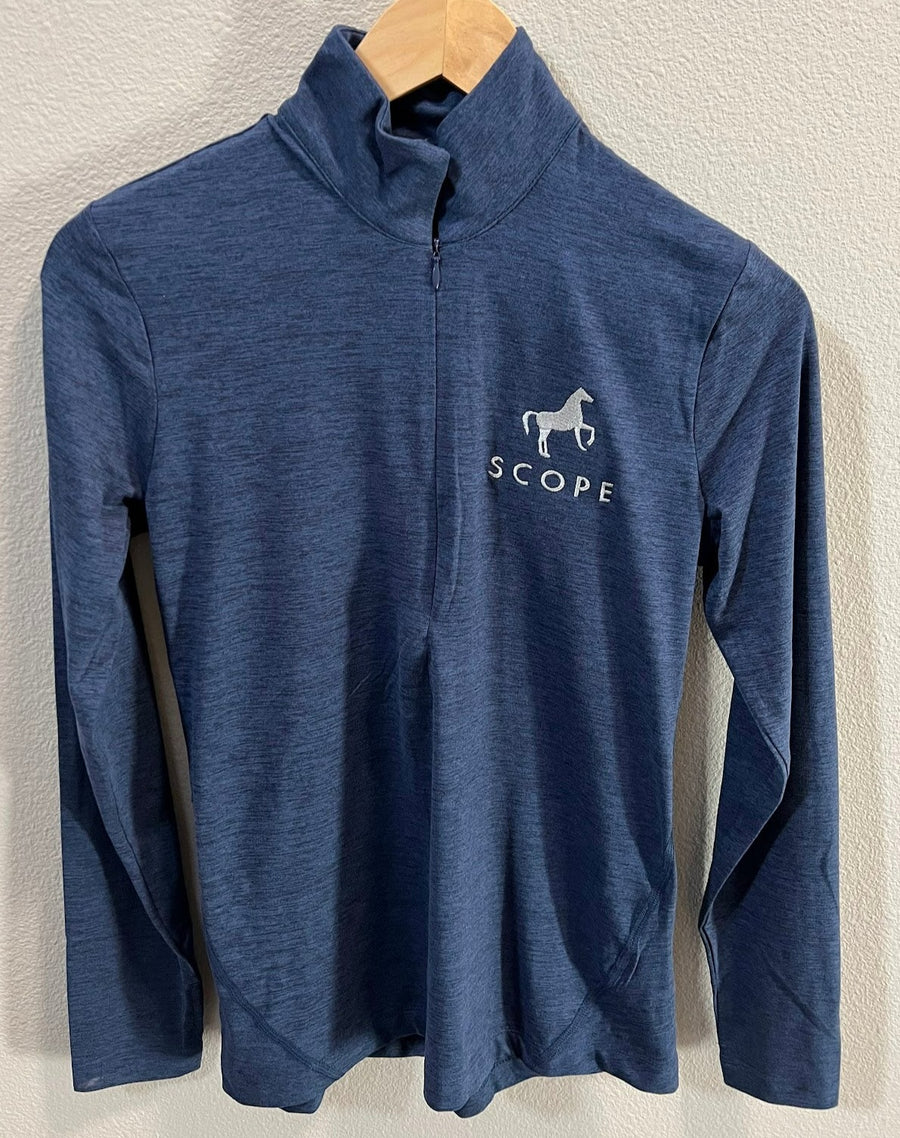 Performance Half Zip, Navy