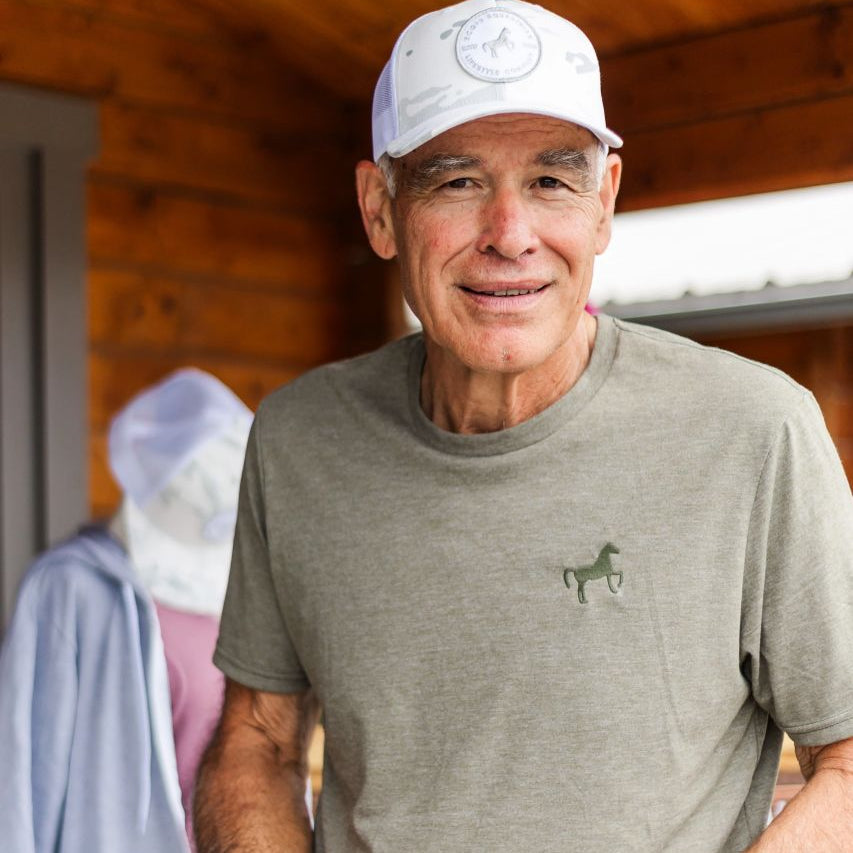 Reclaimed Blend Tee, Olive