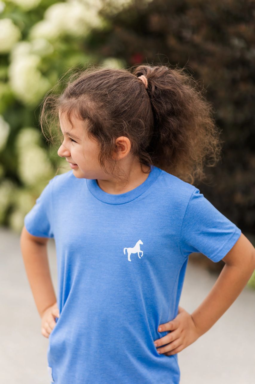 Scope Kid's Go Higher T-Shirt - Heather Blue
