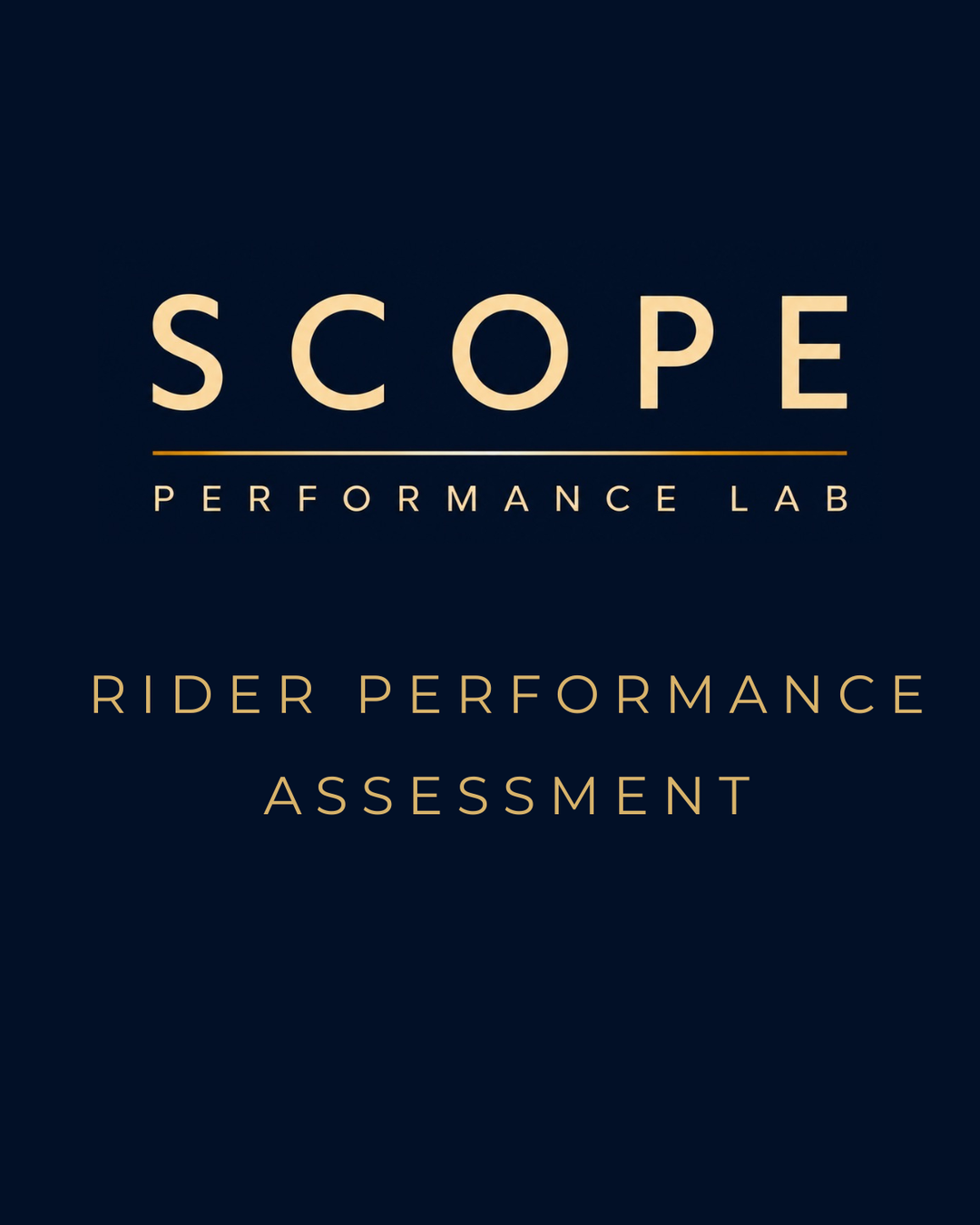 Rider Performance Assessment