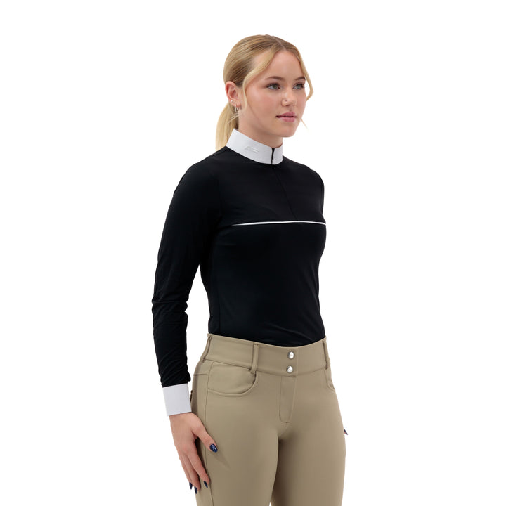Armateq ultra breathable monochromatic long sleeve show shirt