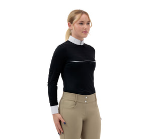 Armateq ultra breathable monochromatic long sleeve show shirt