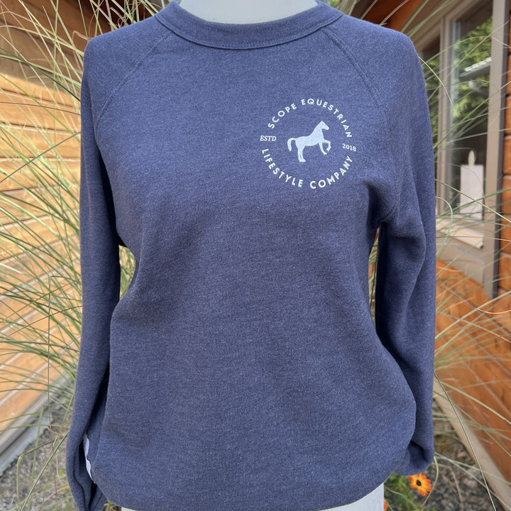 Performance Sweatshirt - Heather Navy | Heather Green