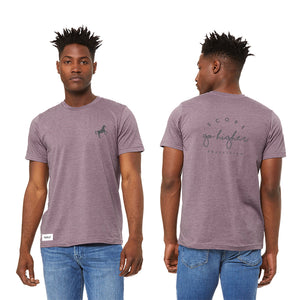 Unisex Go Higher T Shirt -Amethyst