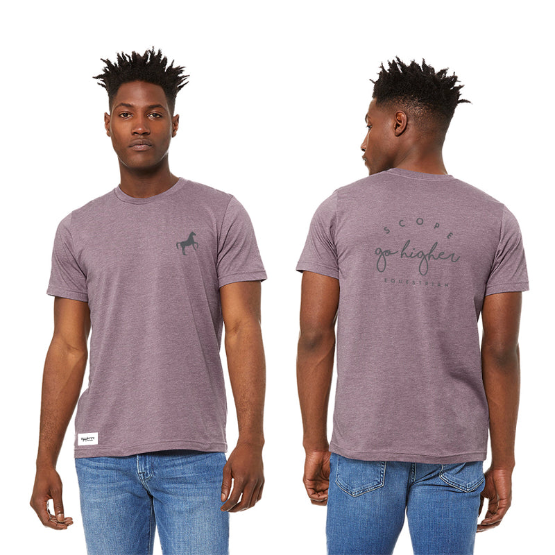 Unisex Go Higher T Shirt -Amethyst
