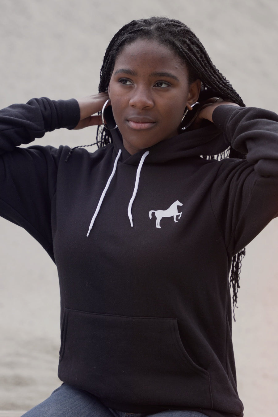 Classic Icon Hoodie - Black