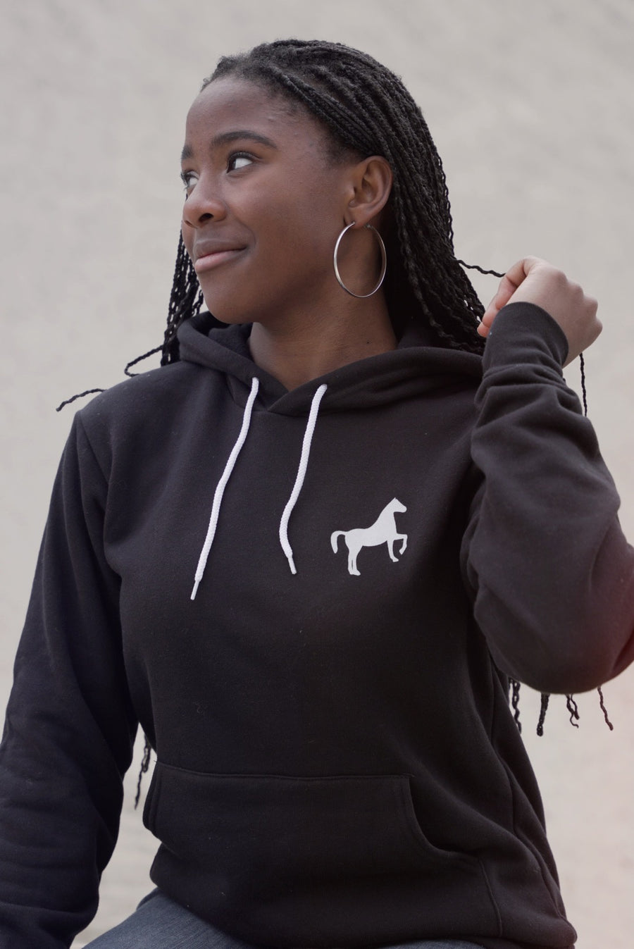 Classic Icon Hoodie - Black