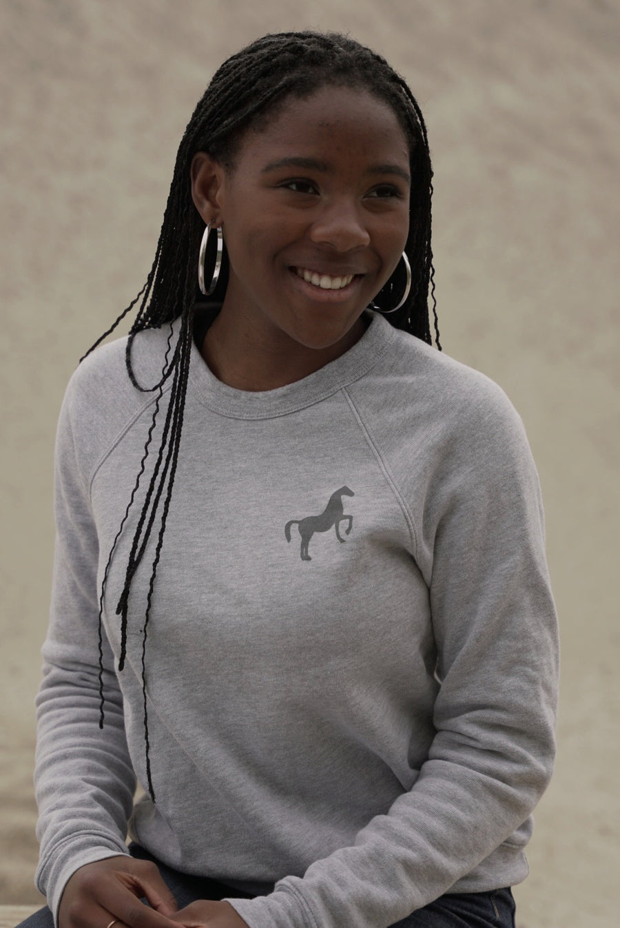 Carry On Crewneck - Athletic Grey