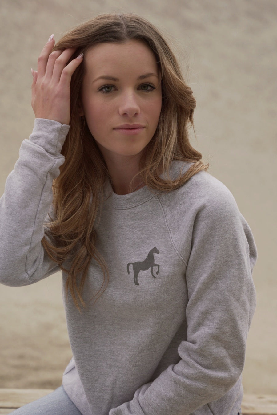 Carry On Crewneck - Athletic Grey