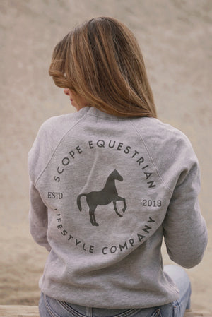 Carry On Crewneck - Athletic Grey