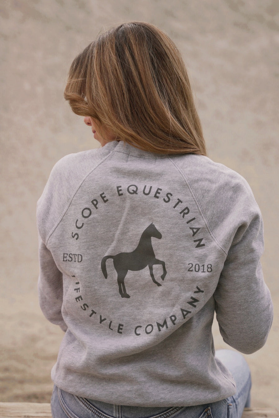 Carry On Crewneck - Athletic Grey