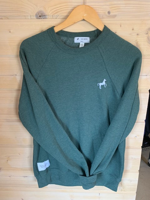 Heathered Cactus Icon Crewneck