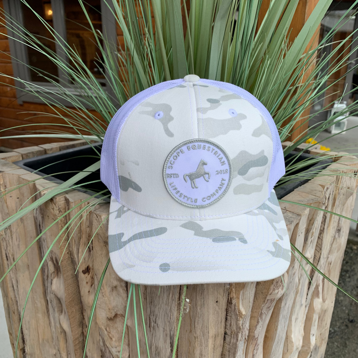 Arctic Camo Trucker Hat