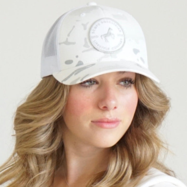 Arctic Camo Trucker Hat